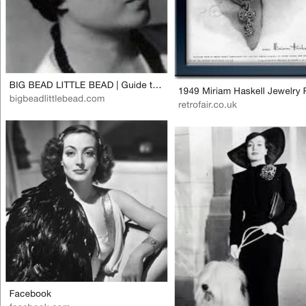 Miriam Haskell Heart Brooch - image 6